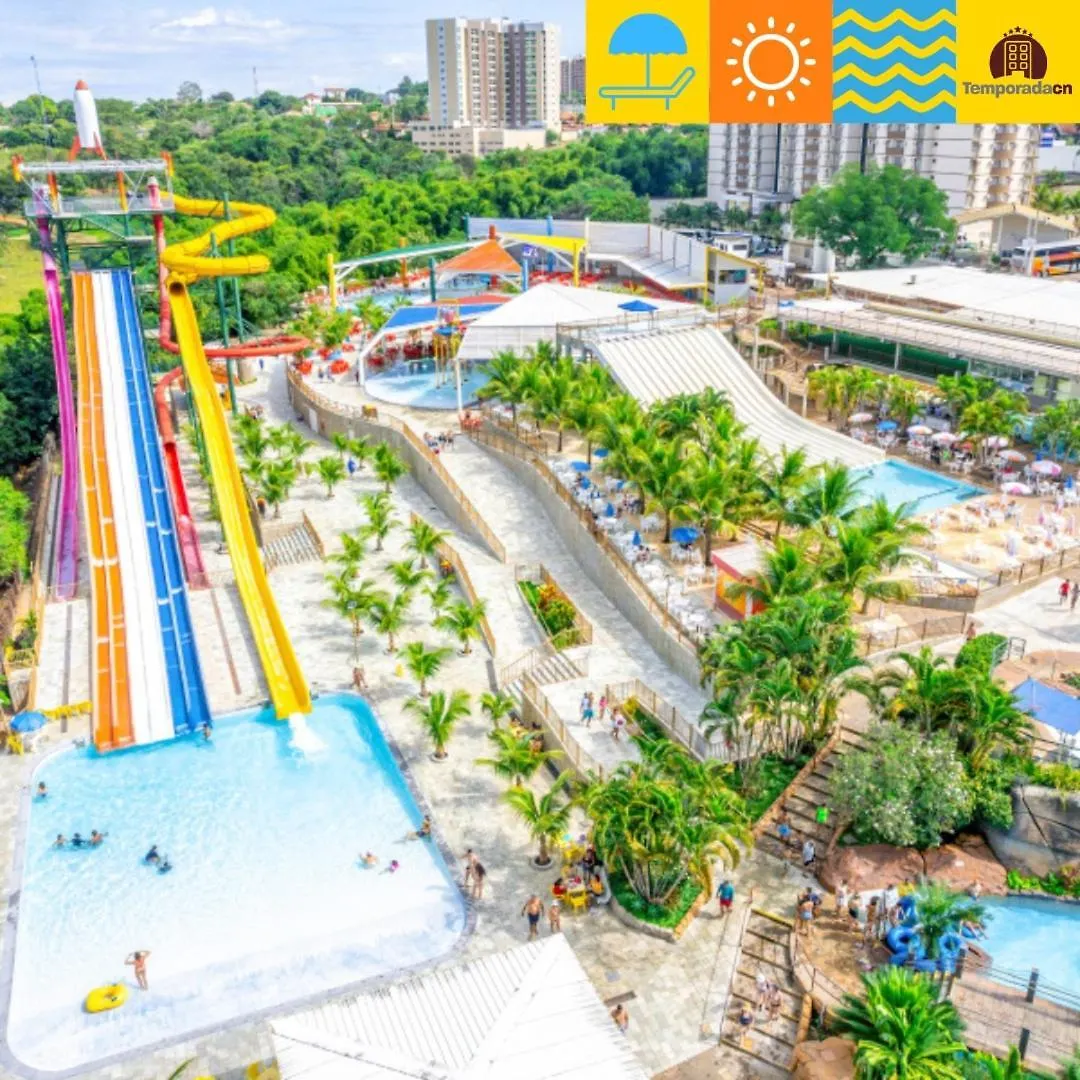 Piazza Com Acesso Ao Acqua Park - Gustavo Aparthotel Caldas Novas Brazil