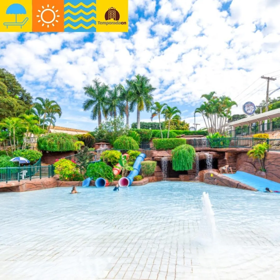 Piazza Com Acesso Ao Acqua Park - Gustavo Aparthotel Caldas Novas 0*,